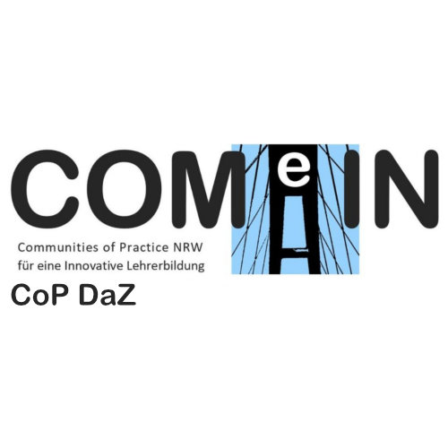 Das Bild zeigt das Logo der CoP DaZ.